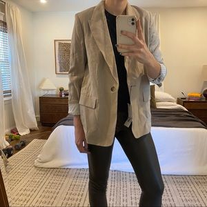 Zara brand new linen blazer | Size M
